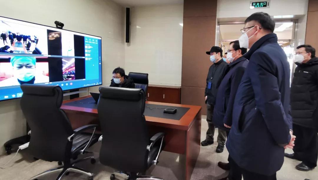 楊金成到七院、七一四所檢查指導疫情防控和復工復產工作