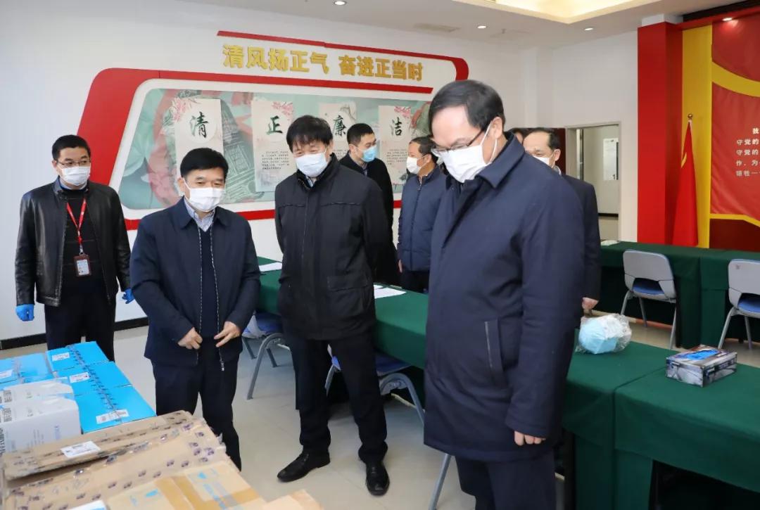 楊金成到七院、七一四所檢查指導疫情防控和復工復產工作